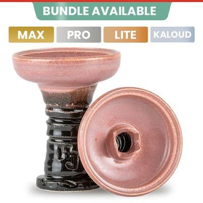 Hookah John Ferris 24 Bowl - Obsidian Flush