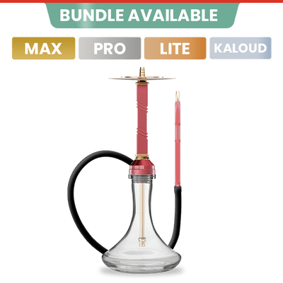 Illicit Hookah Model XI - Pearl Red