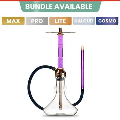 Illicit Hookah Model XI STABLE V2 - Vibrant Purple