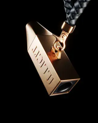 Illicit Hookah - Personal Mouthpiece SU3 Gold