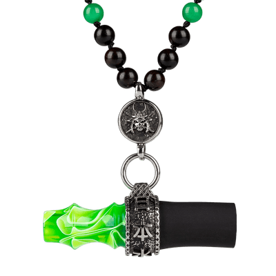 Japona Hookah Personal Mouthpiece - Samurai Beads (Green)