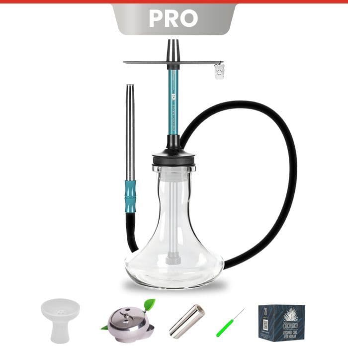 Alpha Hookah Misha Rebel Azure – Compact Designer Shisha | UK