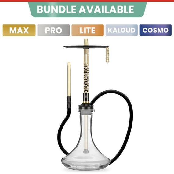 MISHA Revolt HERO Shisha - GYPSYKING Gold - Alpha Hookah - Free UK Shipping - Kakas Hookahs