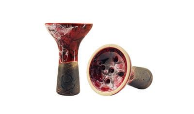 Moon Bowl Shisha Killer - Venom Red