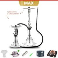 Buy Na Grani Model 2 Hookah UK – Steel Hookah with Base | Kakas Hookahs - UK Distributor