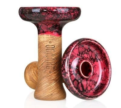 Oblako Phunnel L Glaze - Marble Dark Red