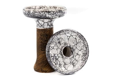 Oblako Phunnel L Glaze - White Black Marble