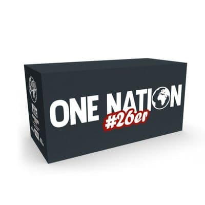 One Nation 26er Coconut Charcoal 26mm 20kg Lounge Case