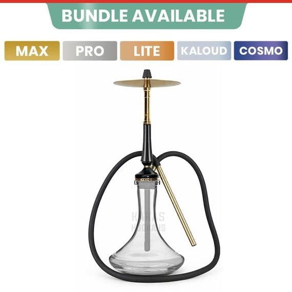 Rebellion TradiTime Black Gold Shaft | Premium Hookah Shaft UK