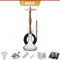 RF Hookah Handmade Wooden Hookah Zebrano – Artisan Shisha Pipe | Kakas Hookahs UK