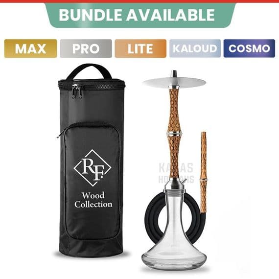 RF Hookah Handmade Wooden Hookah Zebrano – Artisan Shisha Pipe | Kakas Hookahs UK