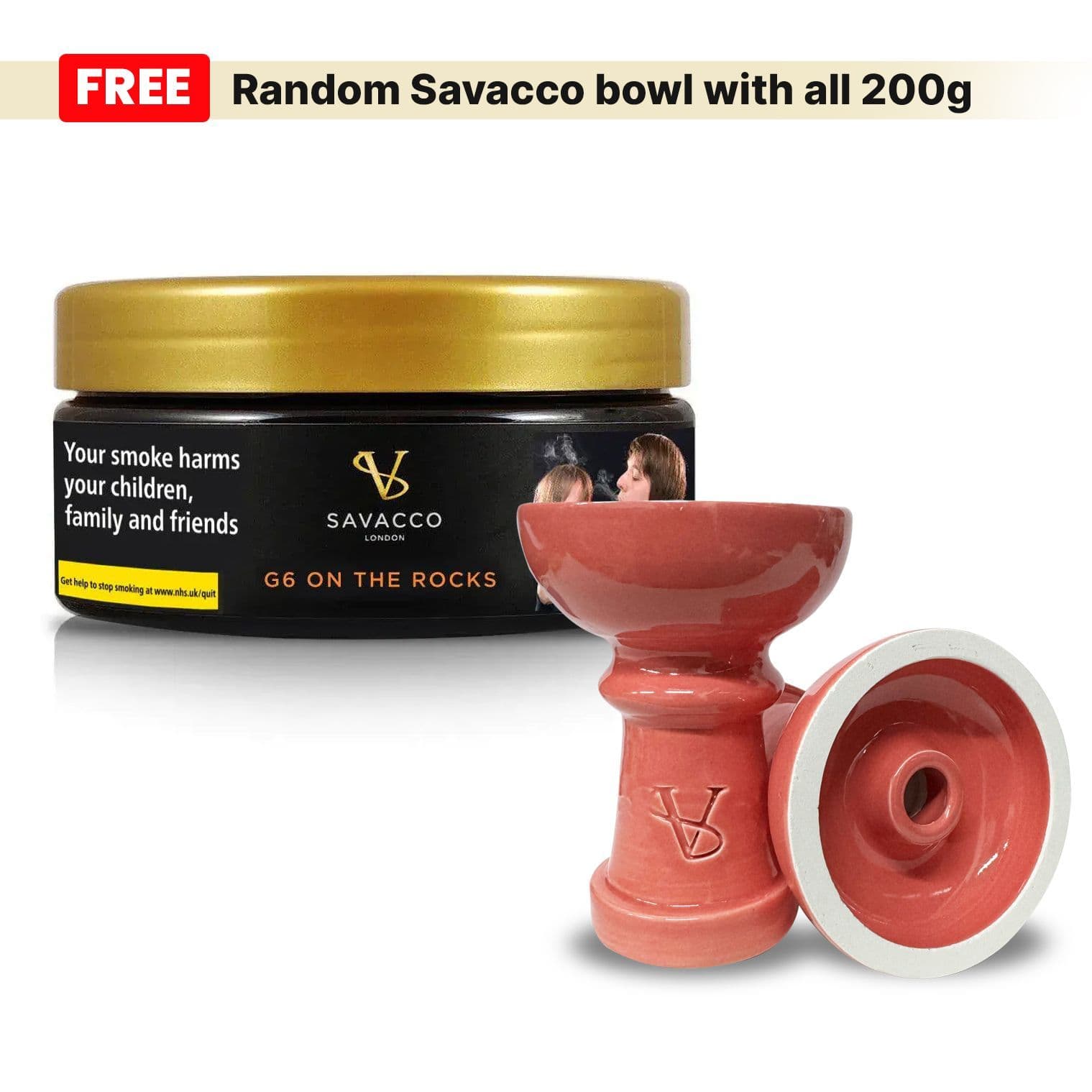 Savacco Shisha Flavour - 6IX Blend (Watermelon & Spearmint
