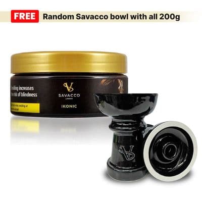 Savacco Shisha Flavour - IKONIC (GRAPE & MINT)