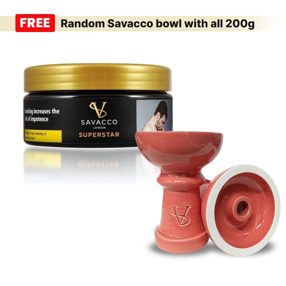 savacco tobacco Savacco Shisha Flavour - Superstar (Citrus Mist) - Hookah - Free UK  Shipping