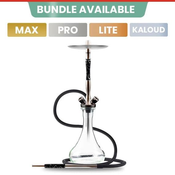 Union Hookah Fibonacci - Acrylic Black | Shisha Pipe UK
