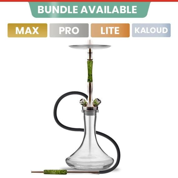 Union Hookah Fibonacci - Acrylic Green | Shisha Pipe UK