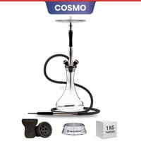 Union Hookah Fibonacci - Black Exotic Wood | Shisha Pipe UK