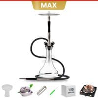Union Hookah Fibonacci - Black Exotic Wood | Shisha Pipe UK