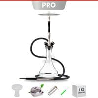 Union Hookah Fibonacci - Black Exotic Wood | Shisha Pipe UK