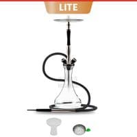 Union Hookah Fibonacci - Black Exotic Wood | Shisha Pipe UK