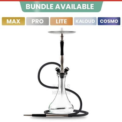 Union Hookah Fibonacci - Black Exotic Wood