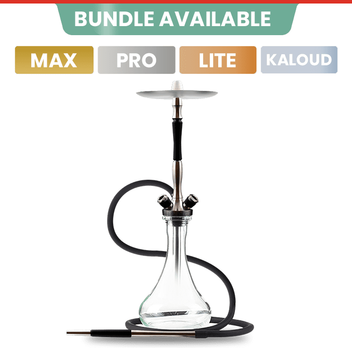 Union Hookah Fibonacci Black Exotic Wood Shisha FREE UK & EU