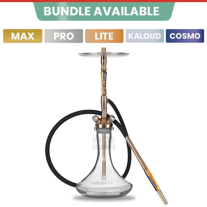 Union Hookah Fibonacci - PVD Bronze | Shisha Pipe UK