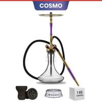 Union Hookah Fibonacci PVD Violet Velvet | Russian Hookah UK Distributor | Kakas Hookahs