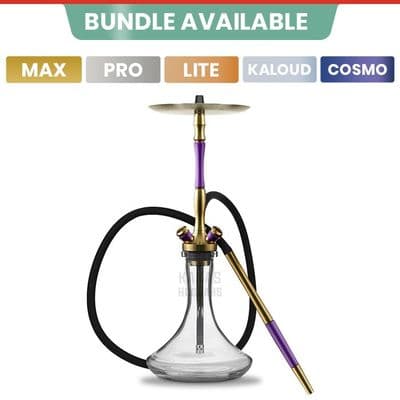 Union Hookah Fibonacci - PVD Violet Velvet