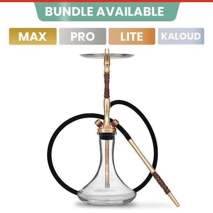 Union Hookah Fibonacci - Skeleton Copper PVD | Shisha Pipe UK