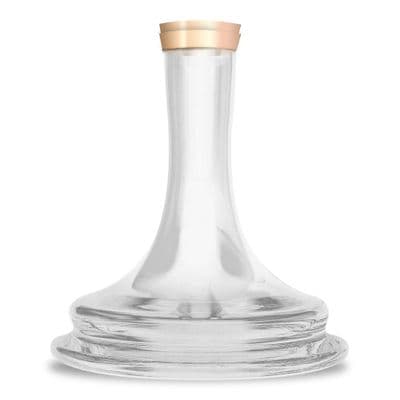 Union Hookah Fibonacci Threaded Bohemian Crystal Base (PVD Bronze Smooth)