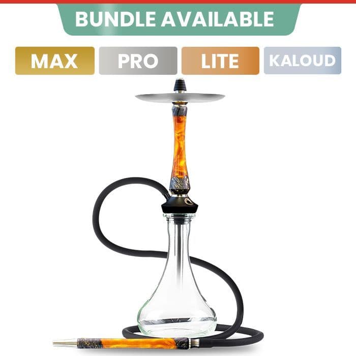 Union Hookah Sleek V2 Hybrid Black Gold Shisha FREE UK & EU