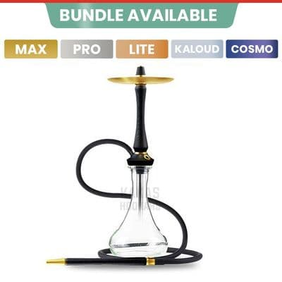 Union Hookah Sleek V2 - PVD Gold Black