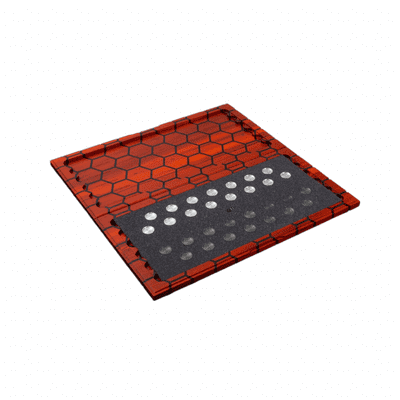 Union Hookah Tric Trac - Backgammon Board - Paduk