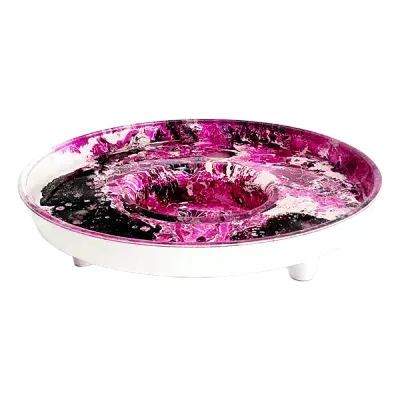 Venookah - Glass LED Shisha Stand Purple