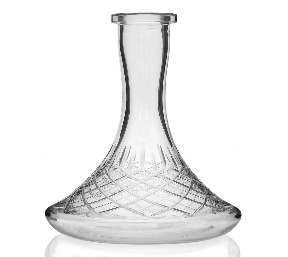 Vessel Glass Shisha Base Craft With Base Grommet Edge 1