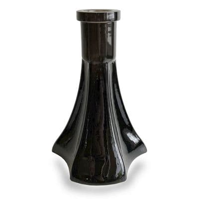 Vessel Glass Shisha Base  - Neo Lux With Base & Grommet (Gloss Black)