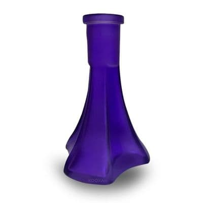 Vessel Glass Shisha Base  - Neo Lux With Base & Grommet (Purple Matt)