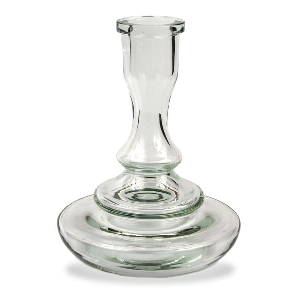 Vessel Glass Shisha Base Tree With Base Grommet Clear