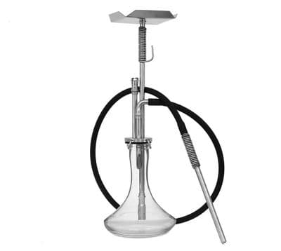 VZ Hookah With Base - Steel Big (Various Bundles Available)