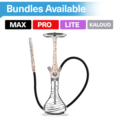 WOOKAH Hookah - Abstract Crystal Tornado (Limited Edition)