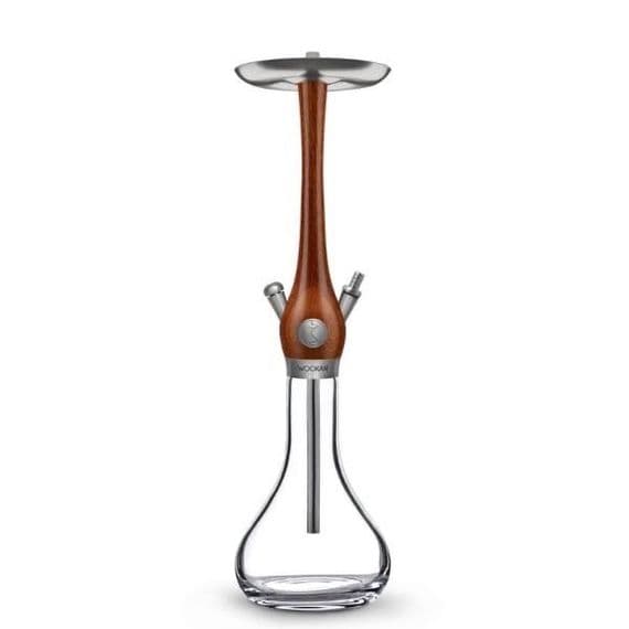 WOOKAH Merbau Smooth Shisha Pipe | Kakas Hookahs UK