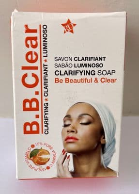B.B Clear Lightening & Exfoliating Soap AHA - 190g