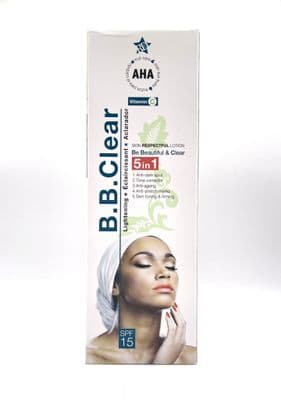 B.B. Clear   5in1 with vitamin C lotion  - 300ml