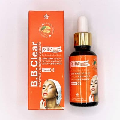 B.B. Clear Exfoliating  Extra Concentrated  Formula with Vitamin C Serum  - 30ml