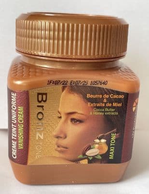 Bronze / Maxi TONE with Cocoa Butter & Honey Extracts Cream Jar - 275ml