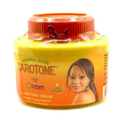 Carotone Natural Moisturizing Brightening  Beauty  Cream Jar
