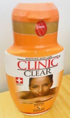 Clinic Clear Whitening Body Oil 125ml  - Swiss Formula