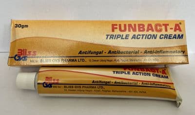 Funbact - A Triple Action Cream  - Fast Action  N