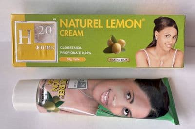 H20 Natural Lemon Cream (Fast Action) 50g